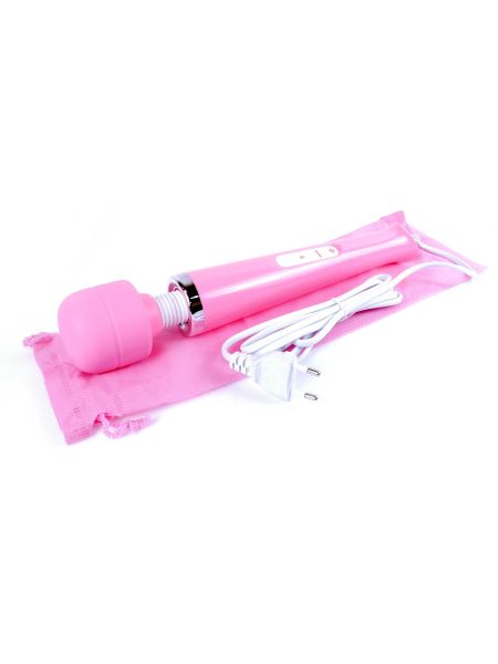 Stymulator-Magic Massager Wand Cable 110-240V Pink 10 Function - 7