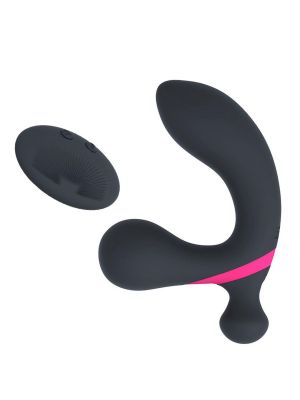 Stymulator-Prostate Massager Dual Vibrator USB 10 Function / Remote Control
