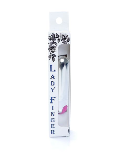 Wibrator-Strong Bullet Vibrator Silver/Pink USB 10 Function - 7