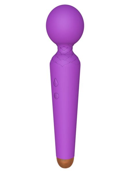 Stymulator-Rechargeable Power Wand USB 10 Functions - Purple - 2