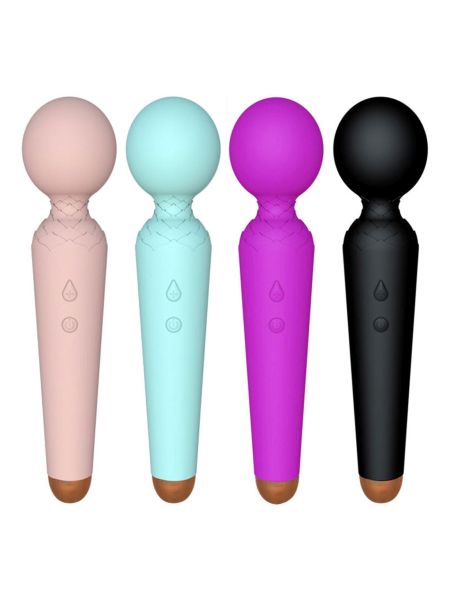 Stymulator-Rechargeable Power Wand USB 10 Functions - Purple - 7