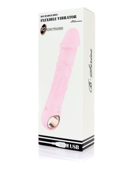 Wibrator - Rechargeable Vibrator USB 10 Functions - 7