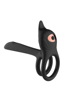 Stymulator - Double vibrating ring - USB 10 Functions / Remote Control - image 2