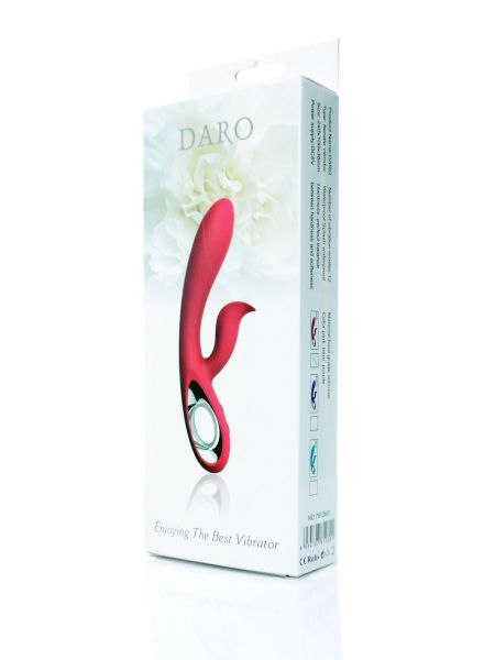 Wibrator-Daro,12 funkcji, USB Różowy - 5