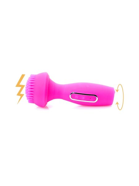 Wibrator-JENNY Pink - Massager 36- Vibrating / 8 Rotation functions USB - 6