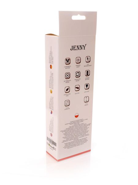 Wibrator-JENNY Pink - Massager 36- Vibrating / 8 Rotation functions USB - 7