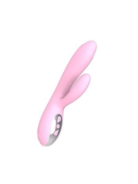 Wibrator-Joker Heating Double Vibrating Massage Stick -Pink - 4