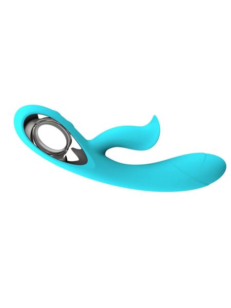 Wibrator-Daro,12 funkcji, USB Niebieski - 5