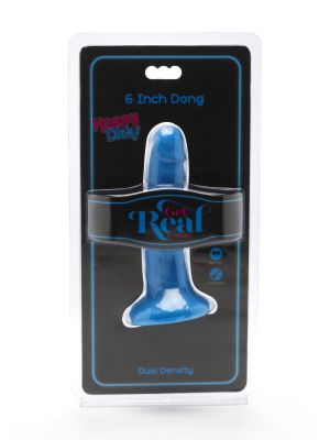Happy Dicks Dong 6 inch Blue - image 2