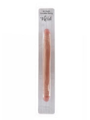 Double Dong 14 inch Light skin tone - image 2