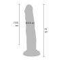 Silicone Dong 7.5 Inch Light skin tone - 5