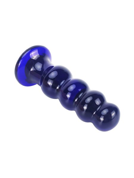 The Radiant Glass Buttplug Blue - 3