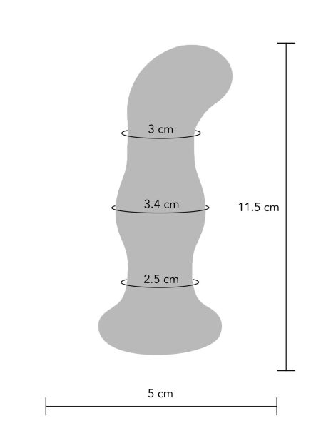 The Gleaming Glass Buttplug Blue - 10