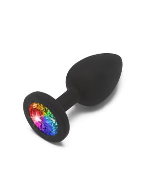 Rainbow Booty Jewel Small Black