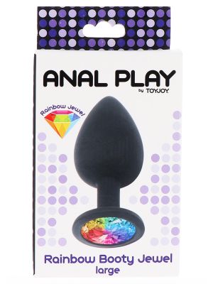Rainbow Booty Jewel Large Black - image 2