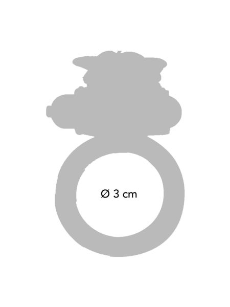 Flutter Ring Vibrating Transparent - 3