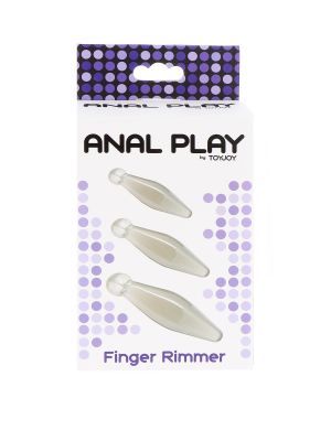 Finger Rimmer 3pcs Transparent - image 2