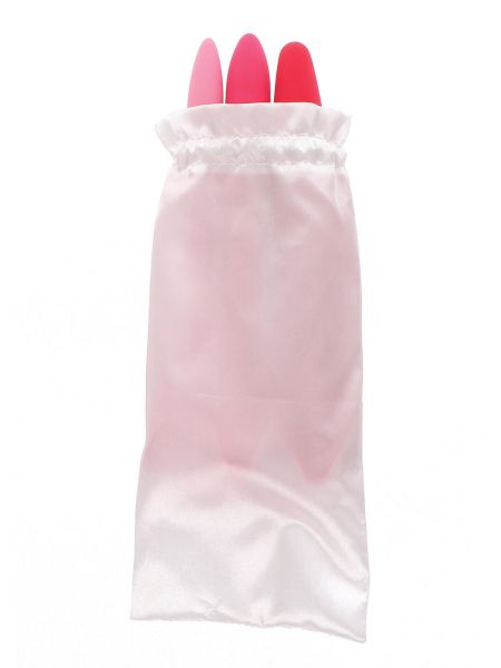 Silicone Vaginal Dilators 3pcs Pink - 9