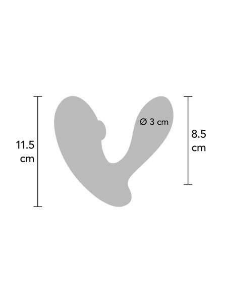DuoVibe II Tapping Vibrator Mint - 8