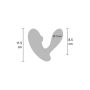 DuoVibe II Tapping Vibrator Mint - 17