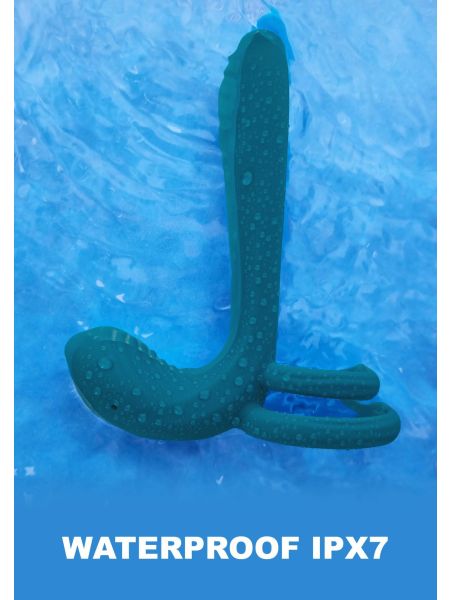 Couples Vibrator Ring Green - 10