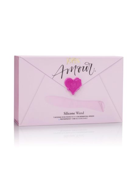 Amour Silicone Wand Pink - 2