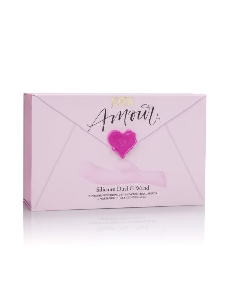 Amour Silicone Dual G Wand Pink - 2