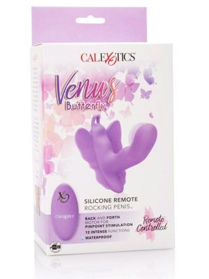 Butterfly Remote Rocking Penis Purple - image 2