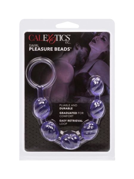Swirl Pleasure Beads Purple - 2