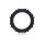 Atlas Silicone Ring Black