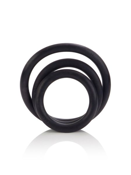 Rubber Ring - 3 Piece Set Black