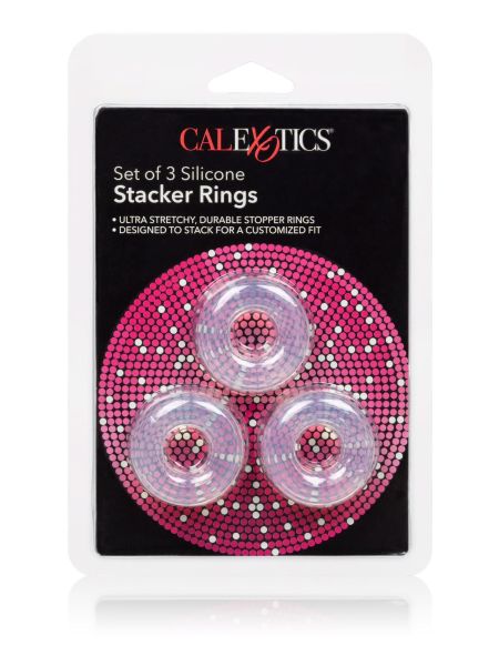 3 Stacker Rings Transparent - 2
