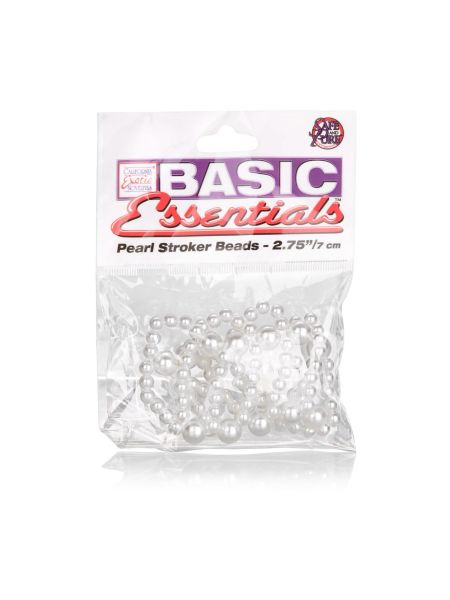 Pearl Stroker Beads Large Transparent - 2