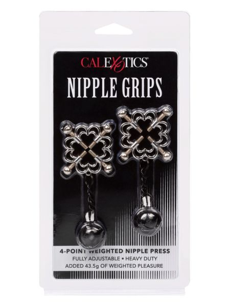 4-Point Weighted Nipple Press Metal - 2
