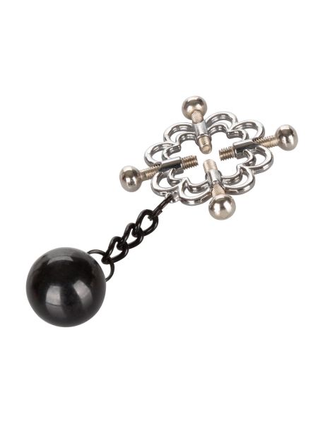 4-Point Weighted Nipple Press Metal - 4