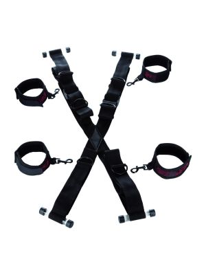 Scandal Over The Door Cross Black