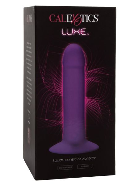 Luxe Touch-Sensitive Vibrator Purple - 2