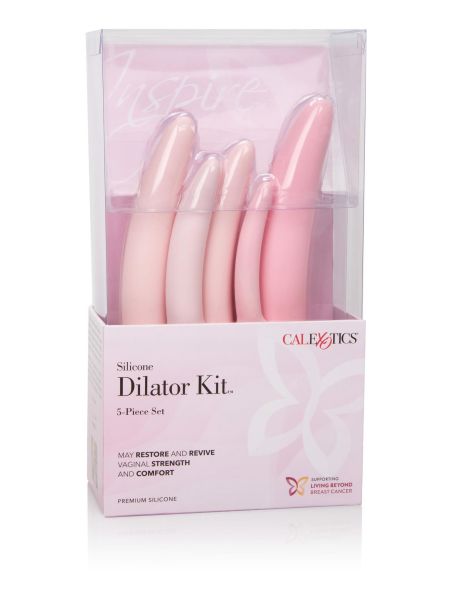 Silicone Dilator 5pcs Set Pink - 2