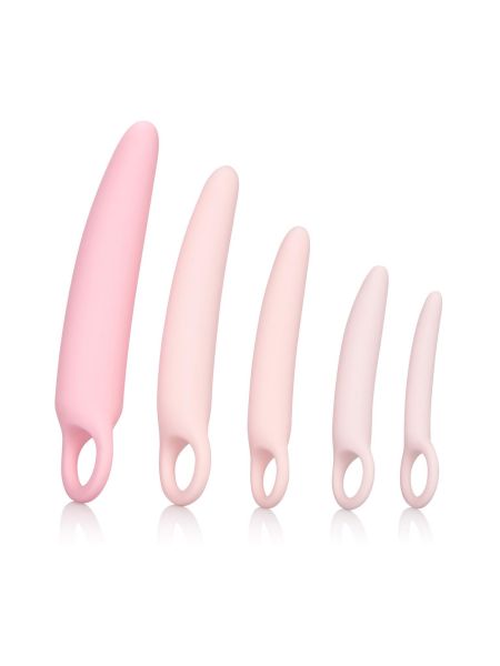 Silicone Dilator 5pcs Set Pink - 3