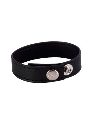 COLT Leather C/B Strap 3-snap Black