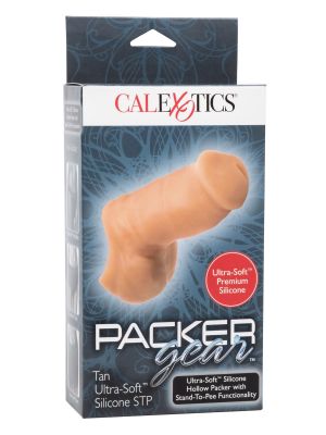 Soft Silicone Stand-To-Pee Caramel skin tone - image 2