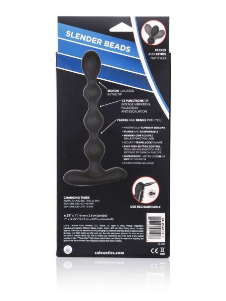 Eclipse Slender Beads Black - 7