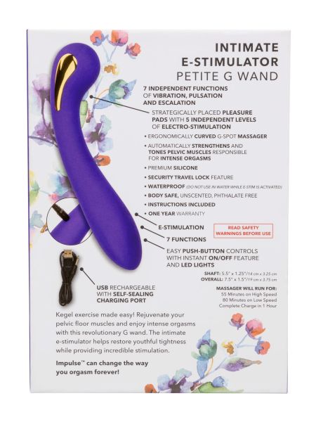 Estim Petite G Wand Blue - 11