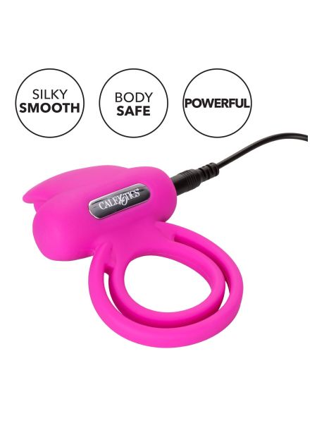 Dual Clit Flicker Enhancer Pink - 8