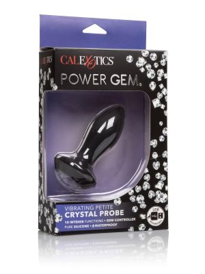 Vibrating Petite Crystal Probe Black - image 2