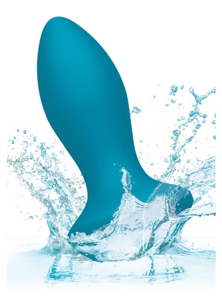Vibrating Petite Crystal Probe Blue - 5