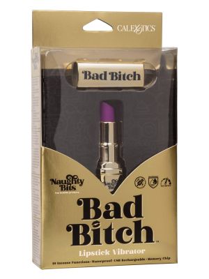 Bad Bitch Lipstick Vibrator Gold - image 2