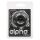 Alpha Prolong Medium Ring Black