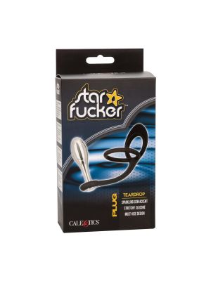 Star Fucker Teardrop Plug Silver - image 2