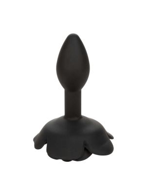 Small Rose Anal Plug Black - image 2
